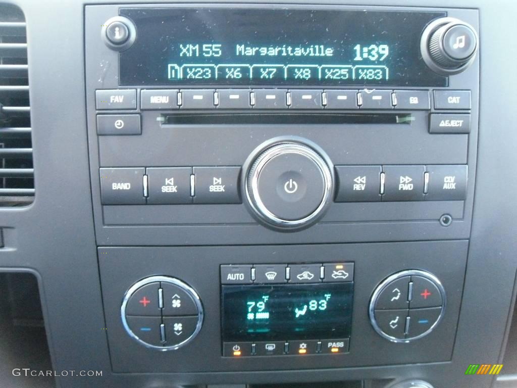 2009 Silverado 1500 LT Crew Cab - Blue Granite Metallic / Ebony photo #25