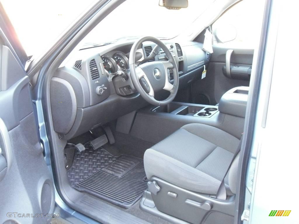 2009 Silverado 1500 LT Crew Cab - Blue Granite Metallic / Ebony photo #27