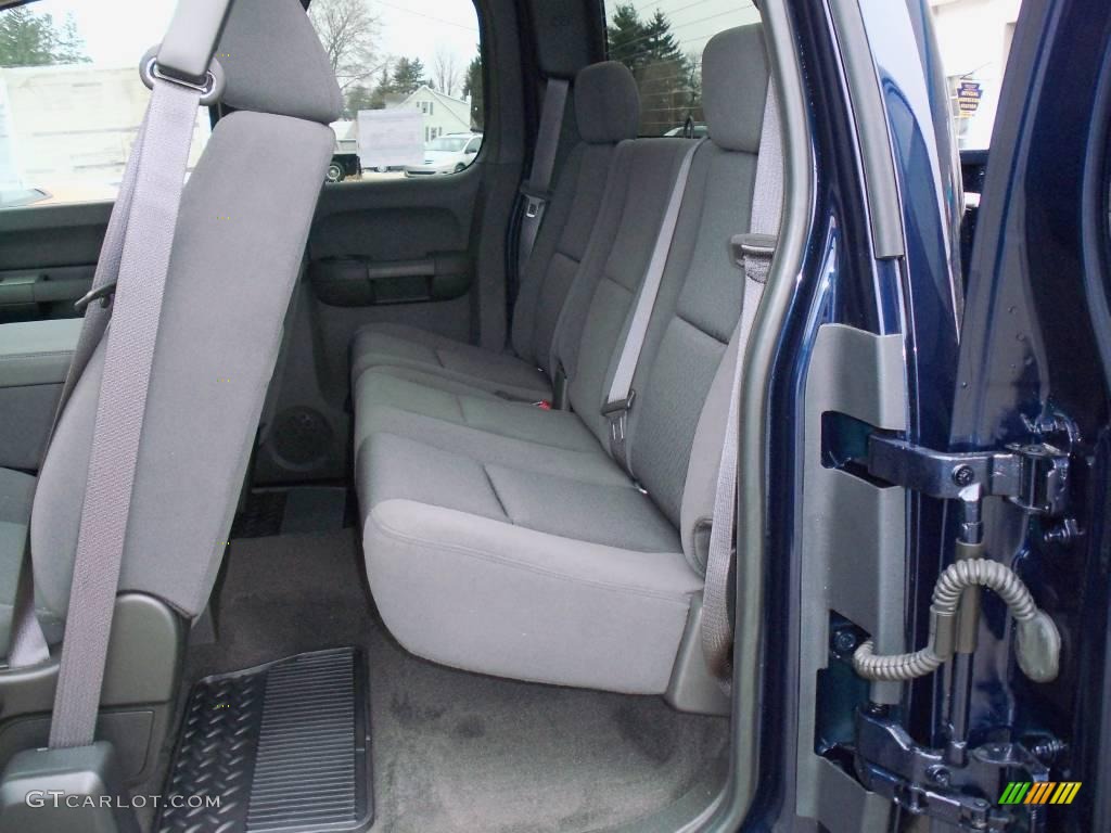 2009 Silverado 1500 LT Extended Cab 4x4 - Imperial Blue Metallic / Ebony photo #14