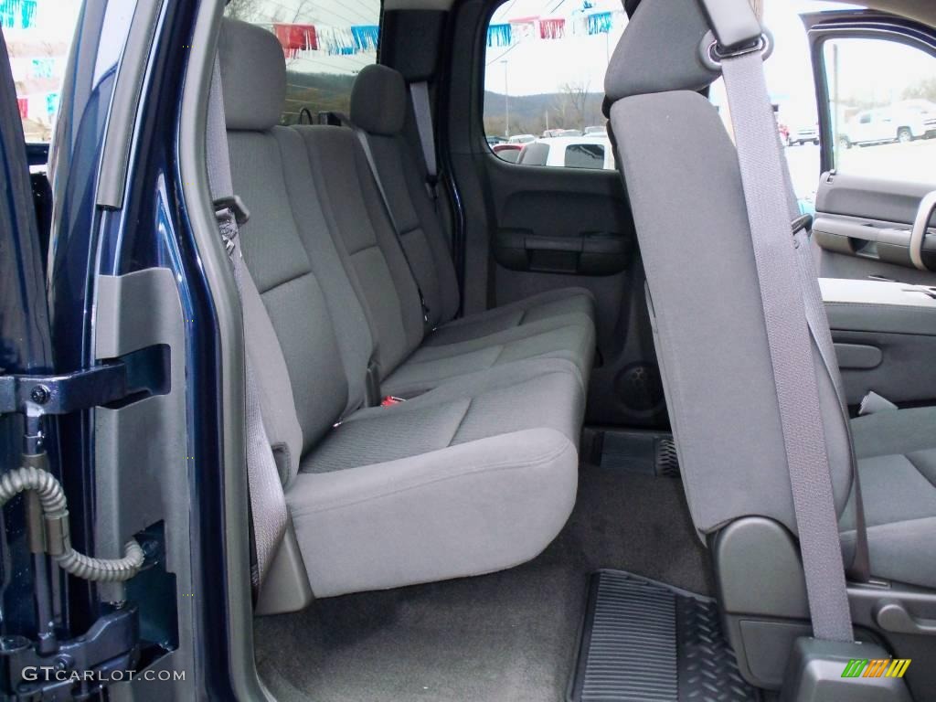 2009 Silverado 1500 LT Extended Cab 4x4 - Imperial Blue Metallic / Ebony photo #16