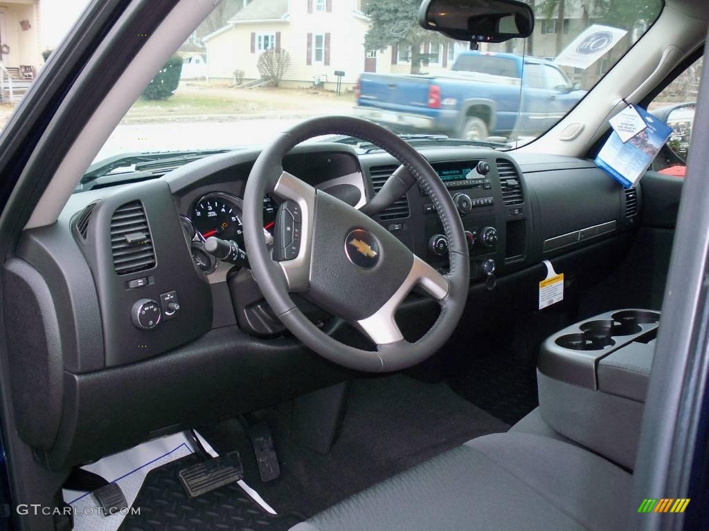 2009 Silverado 1500 LT Extended Cab 4x4 - Imperial Blue Metallic / Ebony photo #24