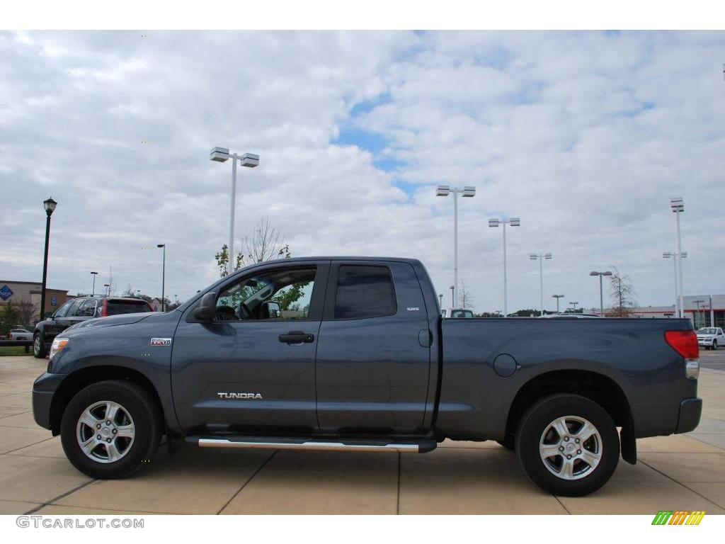 2007 Tundra SR5 Double Cab - Slate Metallic / Graphite Gray photo #2