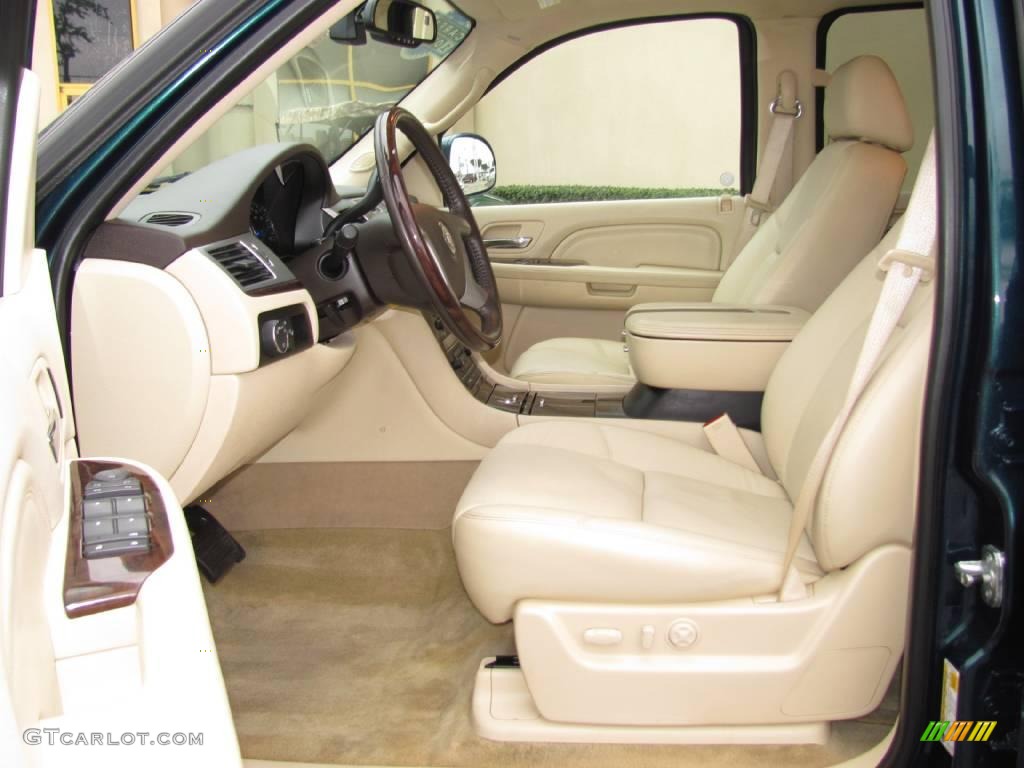 2007 Escalade EXT AWD - Blue Chip / Cocoa/Light Cashmere photo #8