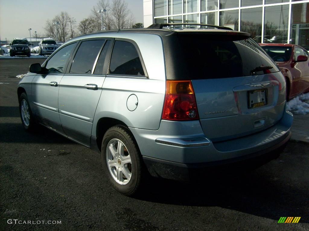 2004 Pacifica  - Butane Blue Pearl / Light Taupe photo #3