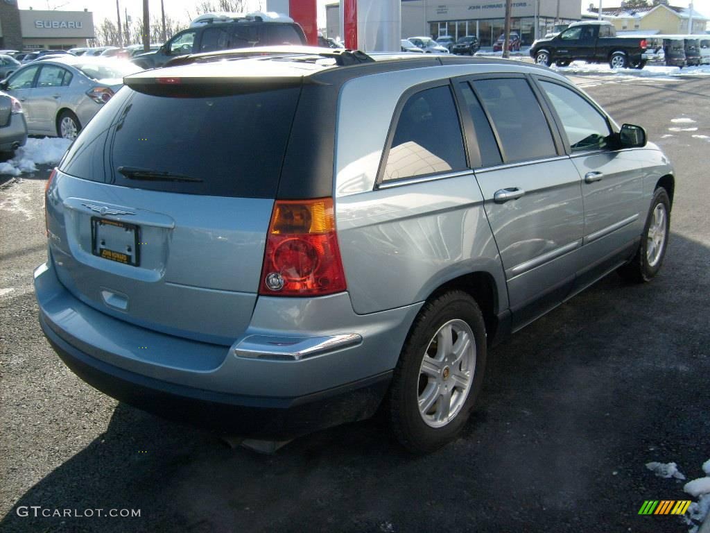 2004 Pacifica  - Butane Blue Pearl / Light Taupe photo #5