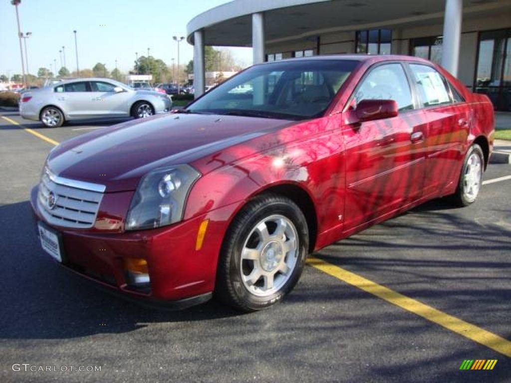 2007 CTS Sedan - Infrared / Cashmere photo #1