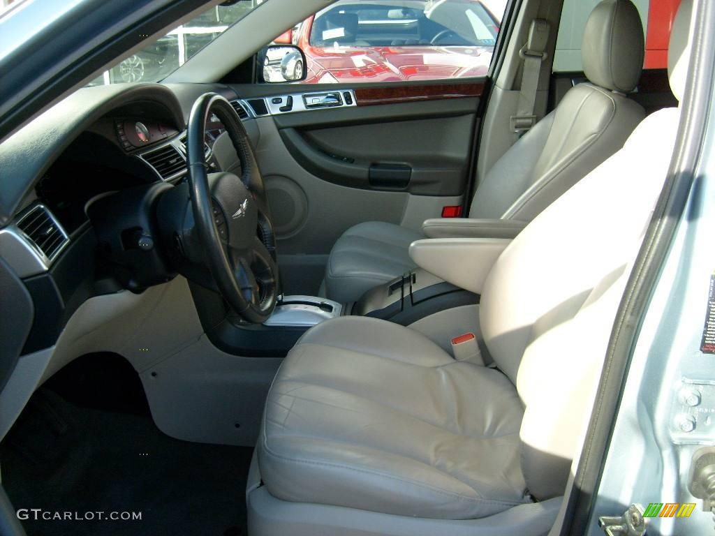 2004 Pacifica  - Butane Blue Pearl / Light Taupe photo #9