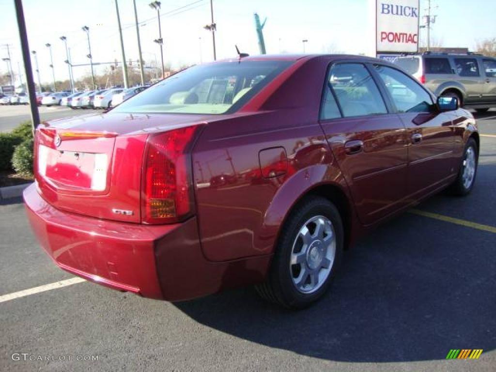 2007 CTS Sedan - Infrared / Cashmere photo #5
