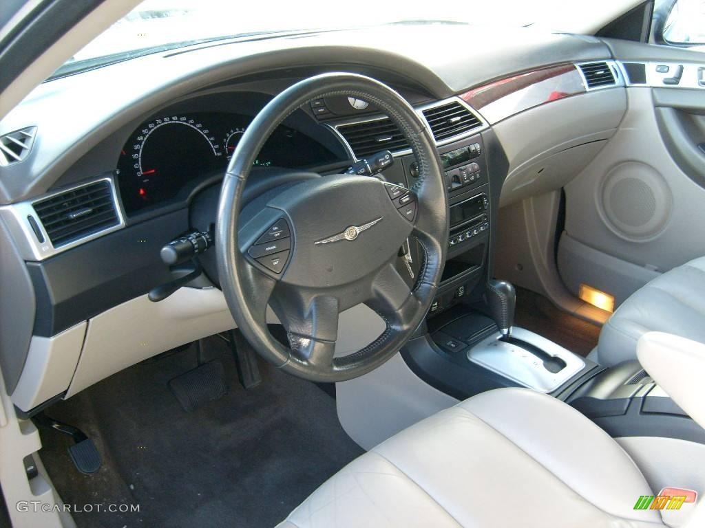 2004 Pacifica  - Butane Blue Pearl / Light Taupe photo #10