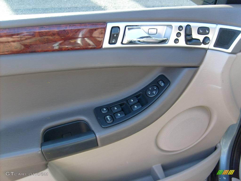 2004 Pacifica  - Butane Blue Pearl / Light Taupe photo #11