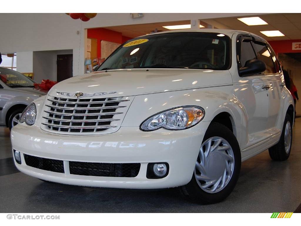 2007 PT Cruiser Touring - Cool Vanilla White / Pastel Pebble Beige photo #1