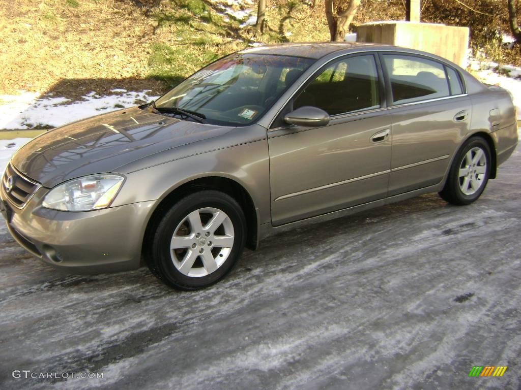 2002 Altima 2.5 S - Polished Pewter Metallic / Charcoal Black photo #1