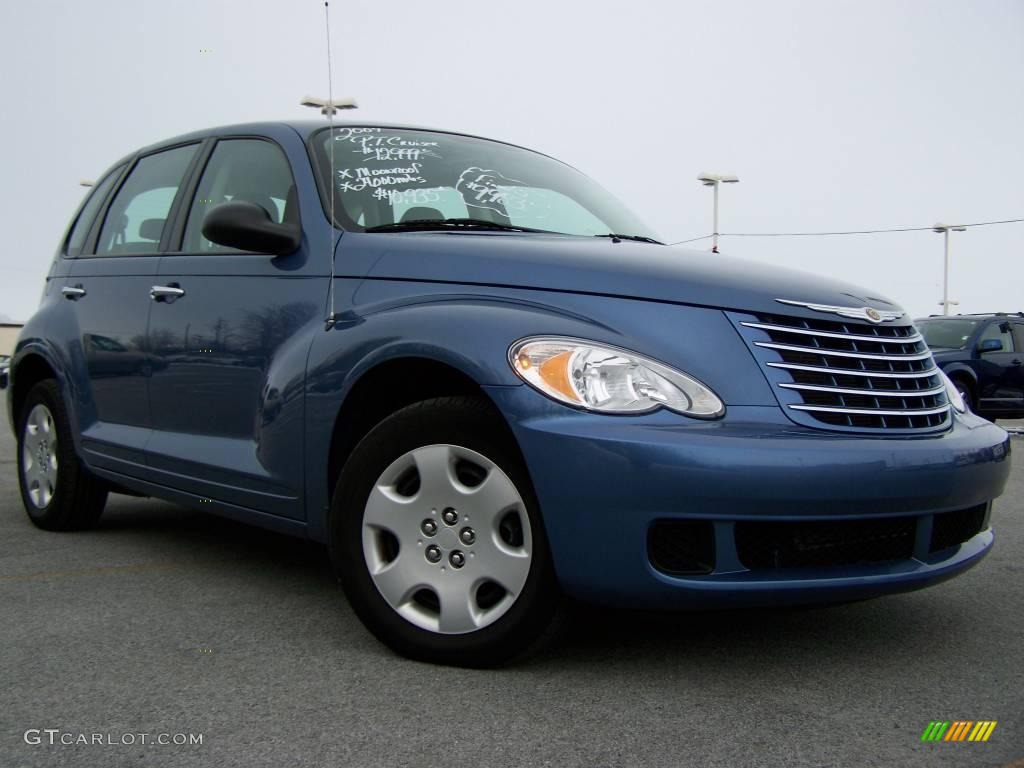 2007 PT Cruiser  - Marine Blue Pearl / Pastel Slate Gray photo #1