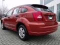 2008 Inferno Red Crystal Pearl Dodge Caliber SE  photo #3