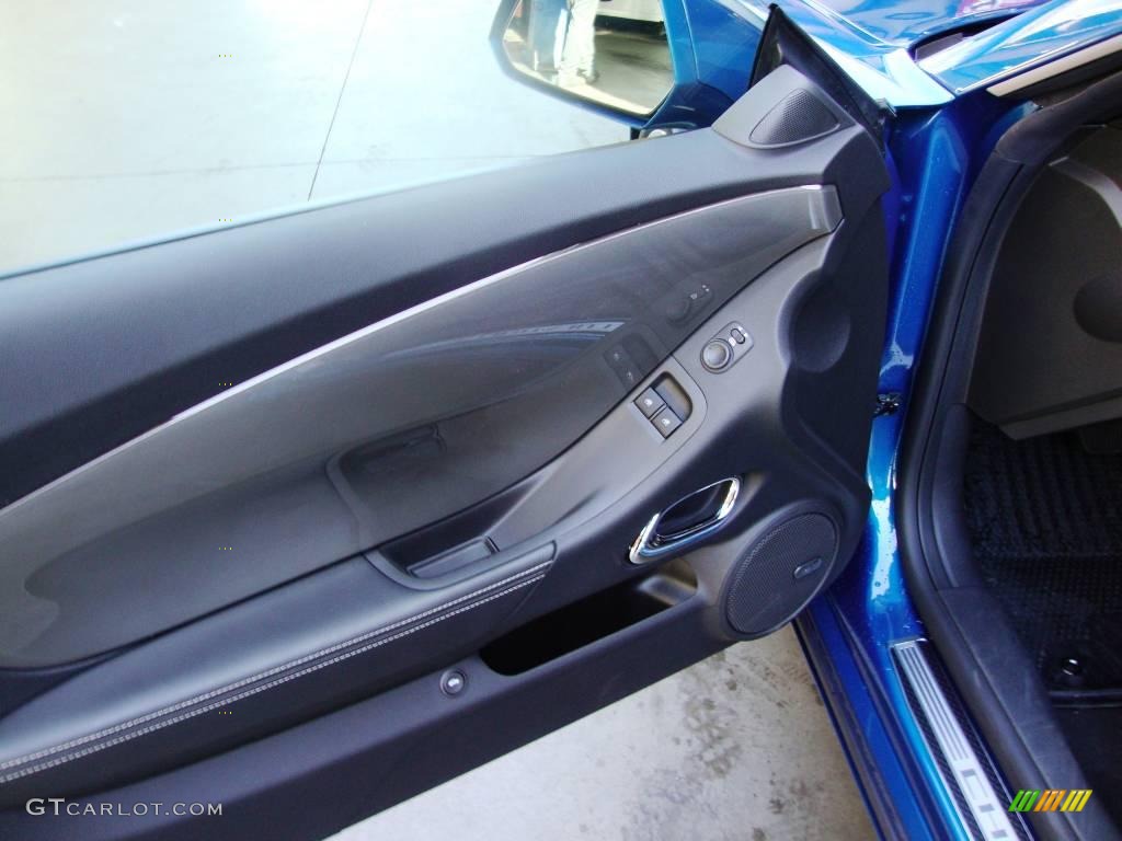 2010 Camaro SS/RS Coupe - Aqua Blue Metallic / Black photo #20