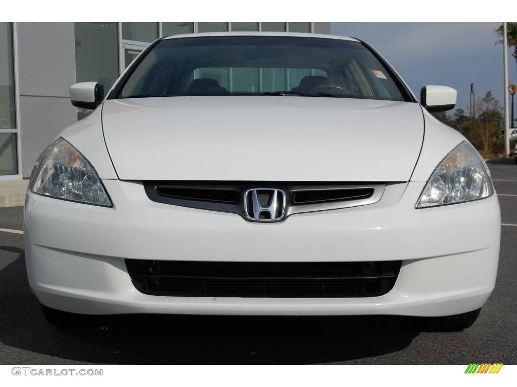 2005 Accord EX-L V6 Sedan - Taffeta White / Ivory photo #2