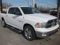 2010 Stone White Dodge Ram 1500 Big Horn Crew Cab  photo #3