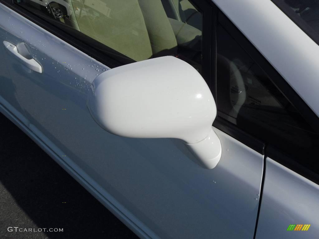 2007 Civic LX Sedan - Taffeta White / Ivory photo #18