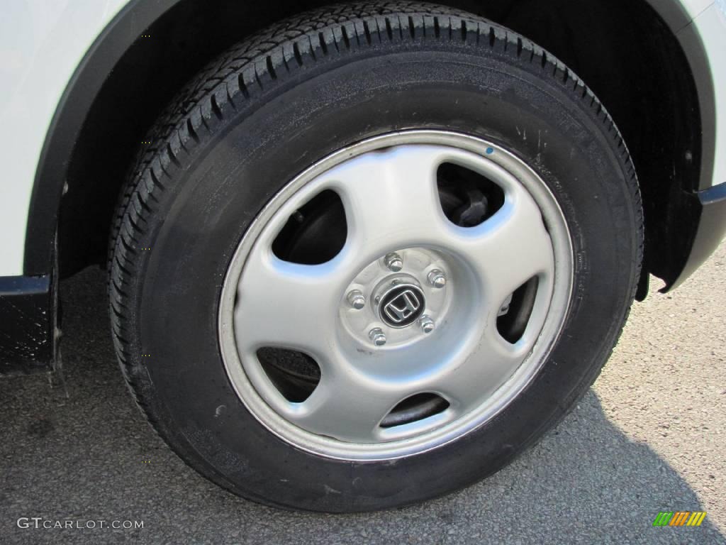 2007 CR-V LX 4WD - Taffeta White / Gray photo #7