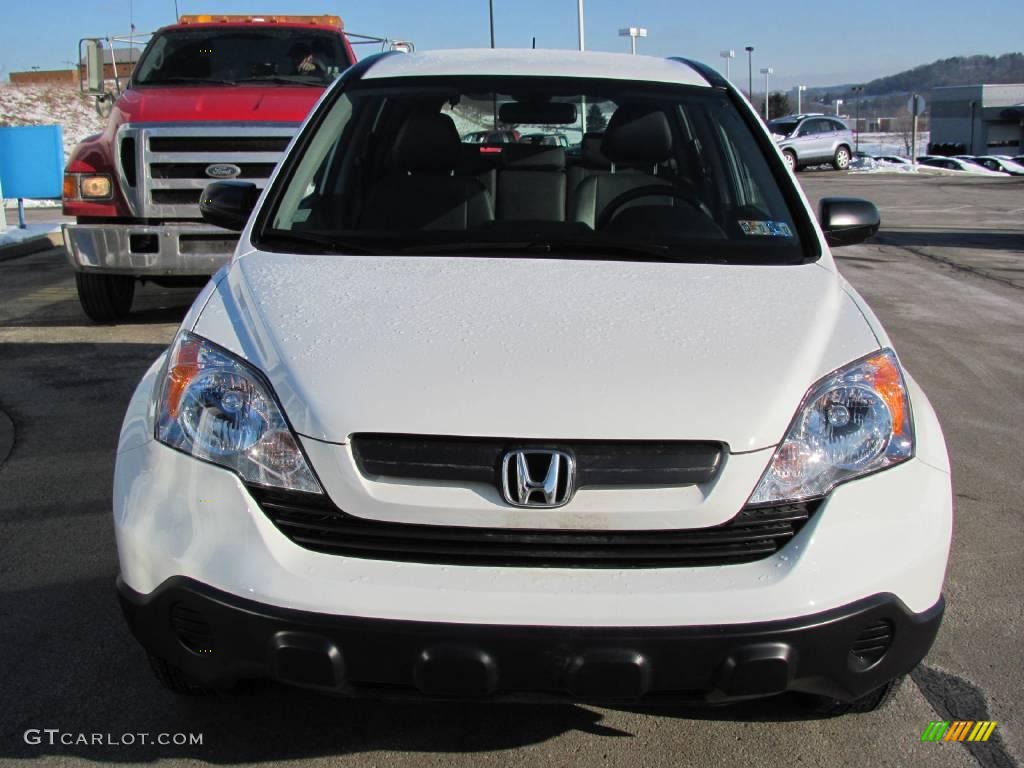 2007 CR-V LX 4WD - Taffeta White / Gray photo #9