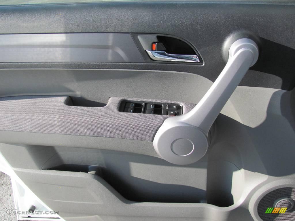 2007 CR-V LX 4WD - Taffeta White / Gray photo #13