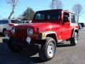 2005 Flame Red Jeep Wrangler Unlimited 4x4  photo #1