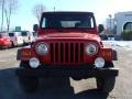 2005 Flame Red Jeep Wrangler Unlimited 4x4  photo #2