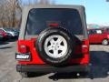 2005 Flame Red Jeep Wrangler Unlimited 4x4  photo #5