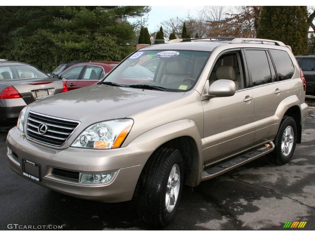 2005 GX 470 - Dorado Gold Pearl / Ivory photo #1