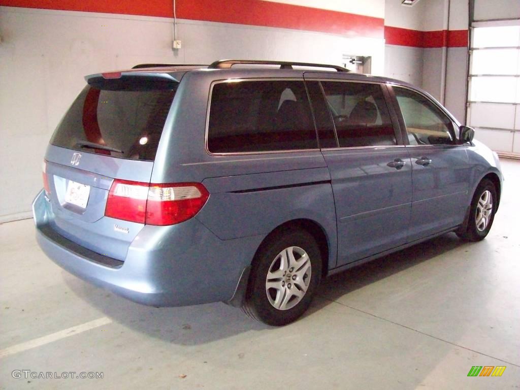 2007 Odyssey EX-L - Ocean Mist Metallic / Gray photo #6