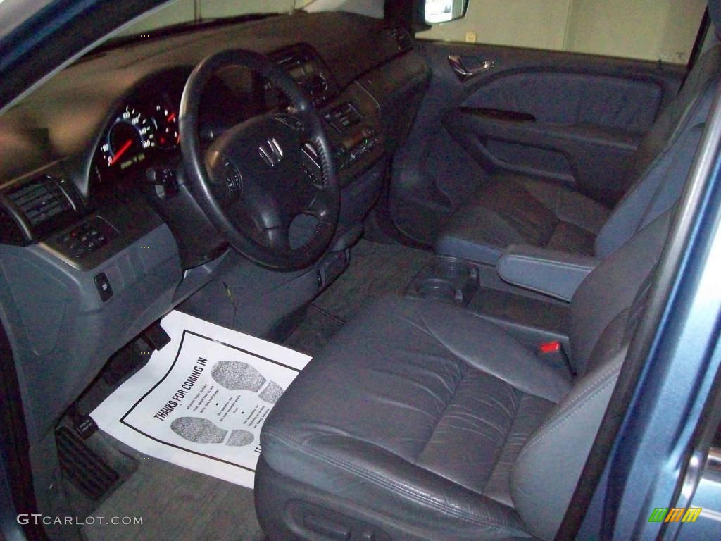 2007 Odyssey EX-L - Ocean Mist Metallic / Gray photo #12