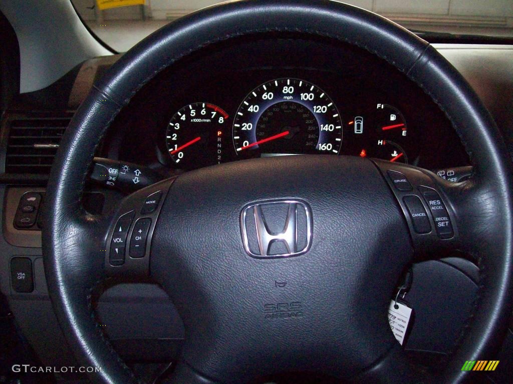 2007 Odyssey EX-L - Ocean Mist Metallic / Gray photo #14