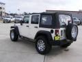 2007 Stone White Jeep Wrangler Unlimited X 4x4  photo #5