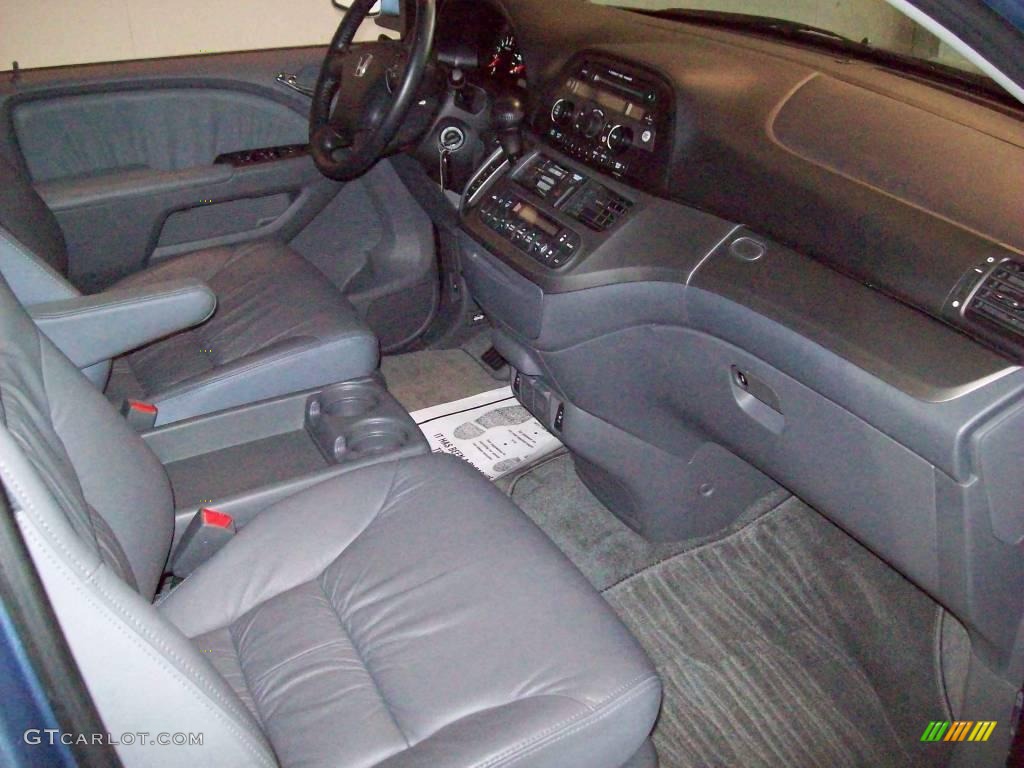2007 Odyssey EX-L - Ocean Mist Metallic / Gray photo #27