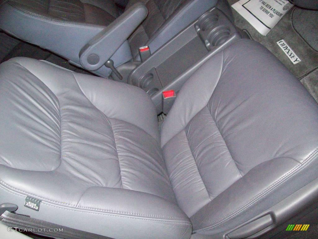 2007 Odyssey EX-L - Ocean Mist Metallic / Gray photo #28