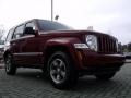 2008 Red Rock Crystal Pearl Jeep Liberty Sport  photo #7