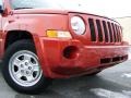 2008 Sunburst Orange Pearl Jeep Patriot Sport  photo #2