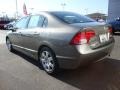 2008 Galaxy Gray Metallic Honda Civic LX Sedan  photo #3