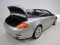 2007 Mineral Silver Metallic BMW 6 Series 650i Convertible  photo #9