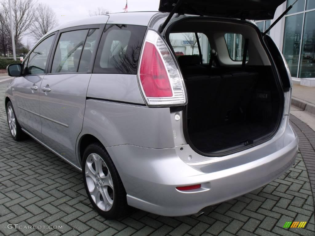 2008 MAZDA5 Sport - Sunlight Silver / Black photo #14