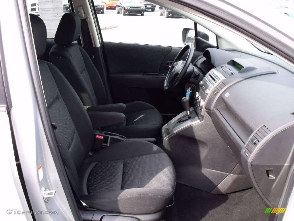 2008 MAZDA5 Sport - Sunlight Silver / Black photo #17