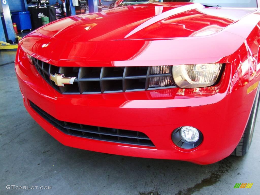 2010 Camaro LT Coupe - Victory Red / Black photo #10