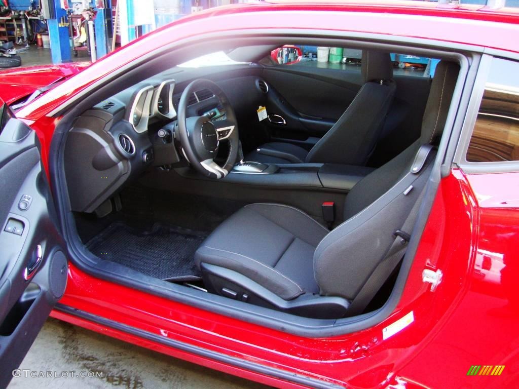 2010 Camaro LT Coupe - Victory Red / Black photo #14