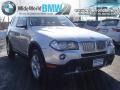 2008 Titanium Silver Metallic BMW X3 3.0si  photo #3