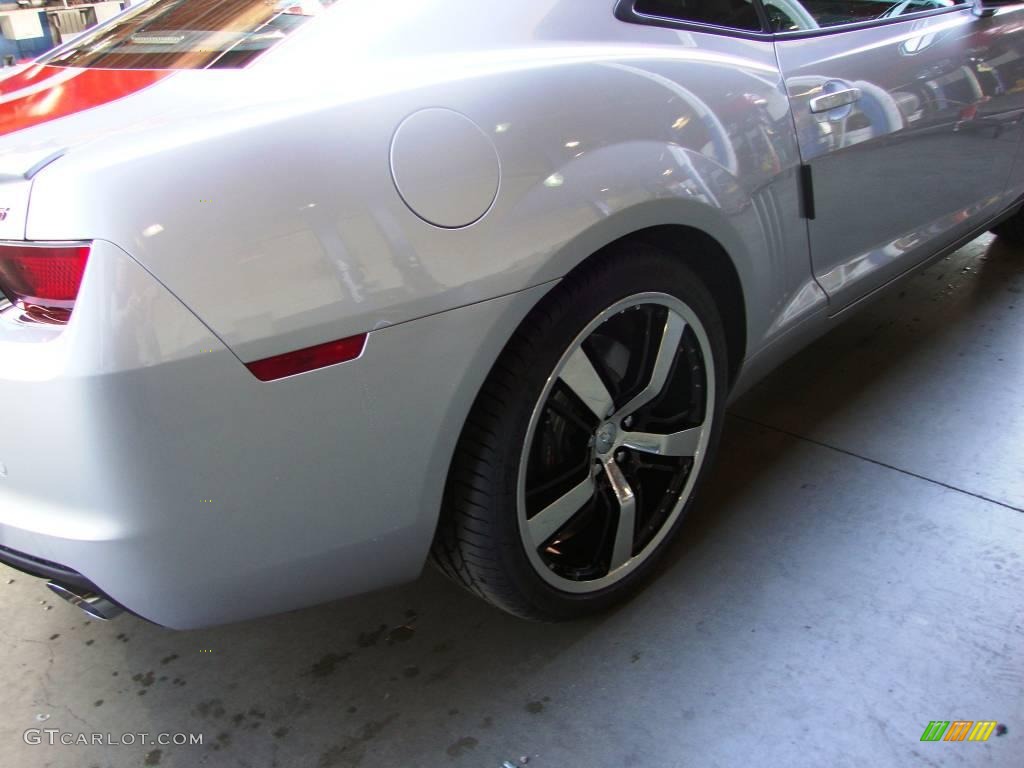 2010 Camaro SS/RS Coupe - Silver Ice Metallic / Black photo #13