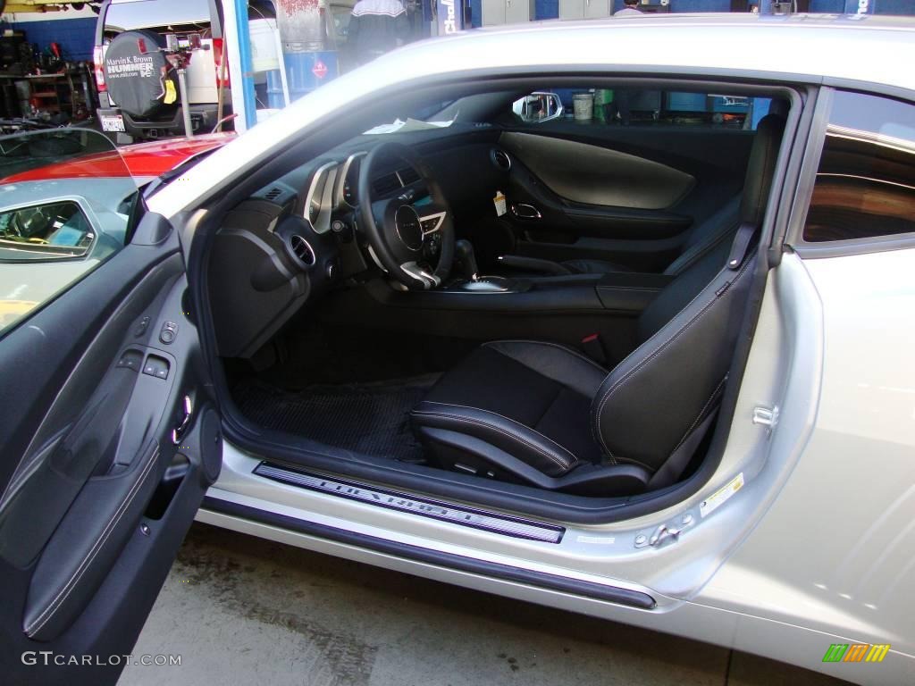 2010 Camaro SS/RS Coupe - Silver Ice Metallic / Black photo #16