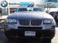 2008 Silver Grey Metallic BMW X3 3.0si  photo #2