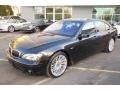 2008 Azurite Black Metallic BMW 7 Series 750Li Sedan  photo #1