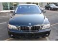 2008 Azurite Black Metallic BMW 7 Series 750Li Sedan  photo #9