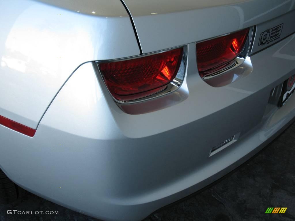 2010 Camaro LT Coupe - Silver Ice Metallic / Black photo #8